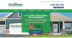 Desktop Screenshot of clearchoicehomeimprovement.com